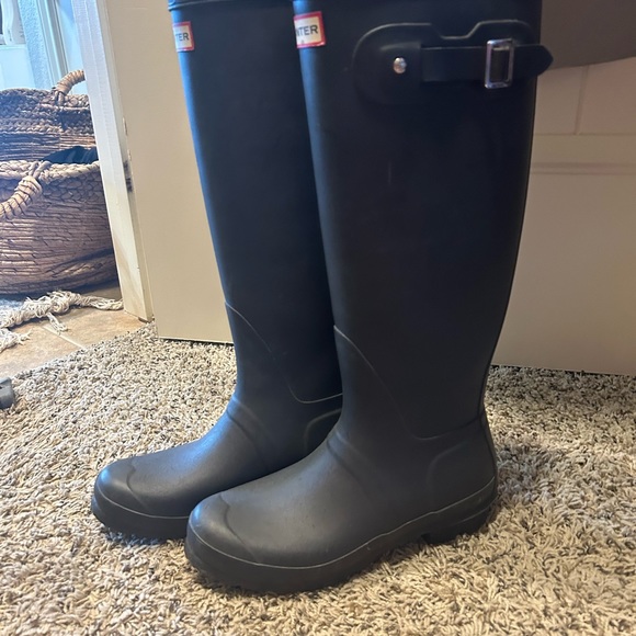 Hunter Rain Boots-Matte Navy - Picture 8 of 8